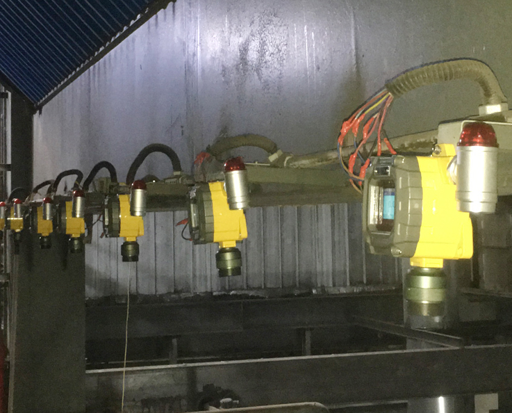 防爆可燃?xì)怏w探測(cè)器安裝實(shí)景圖 防爆可燃?xì)怏w探測(cè)器安裝實(shí)景圖